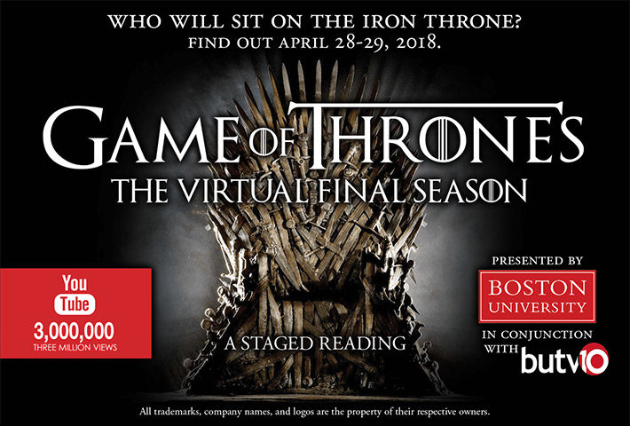 Home Game Of Thrones Season 8 From Boston University