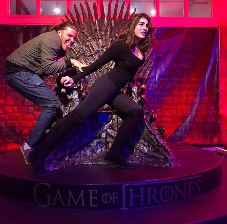 Our Euron and Yara at the Throne